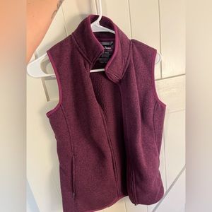 LL Bean Fleece sweater vest